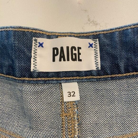 PAIGE Jimmy Jimmy Short Jean Shorts Size 32 - Picture 3 of 8